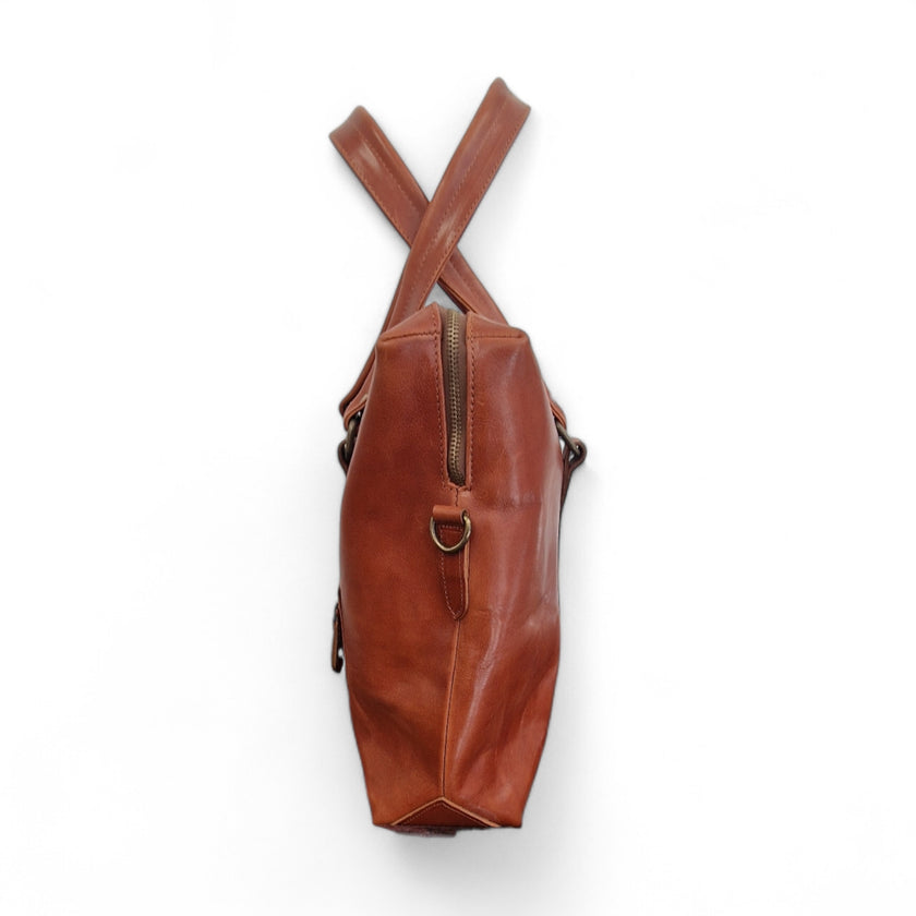 Viola Ricci Mail - Borsa in pelle rhum Vendita