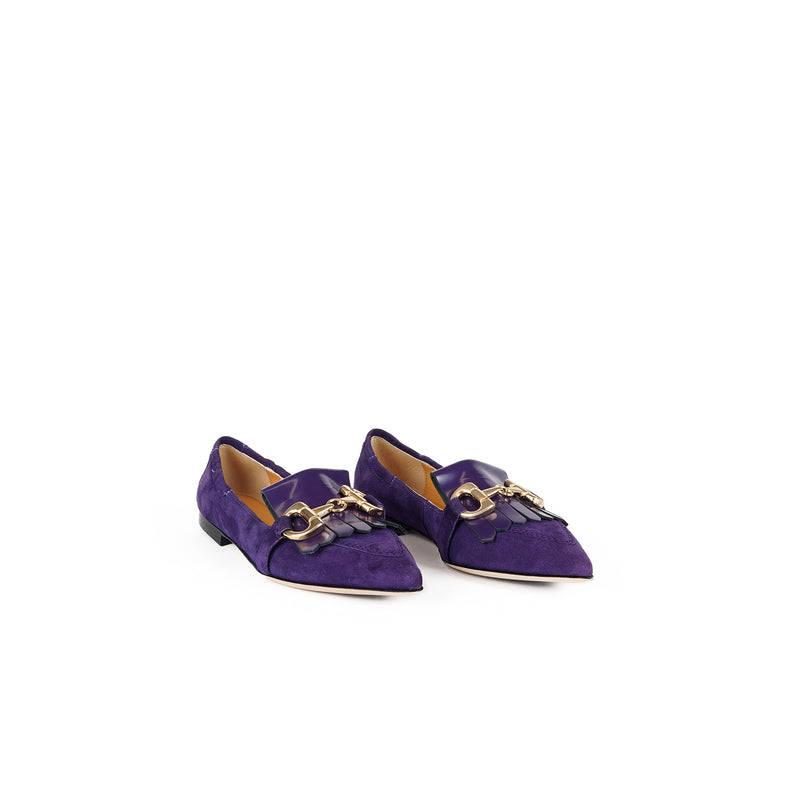 Viola Ricci Venus - Mocassino in camoscio Viola