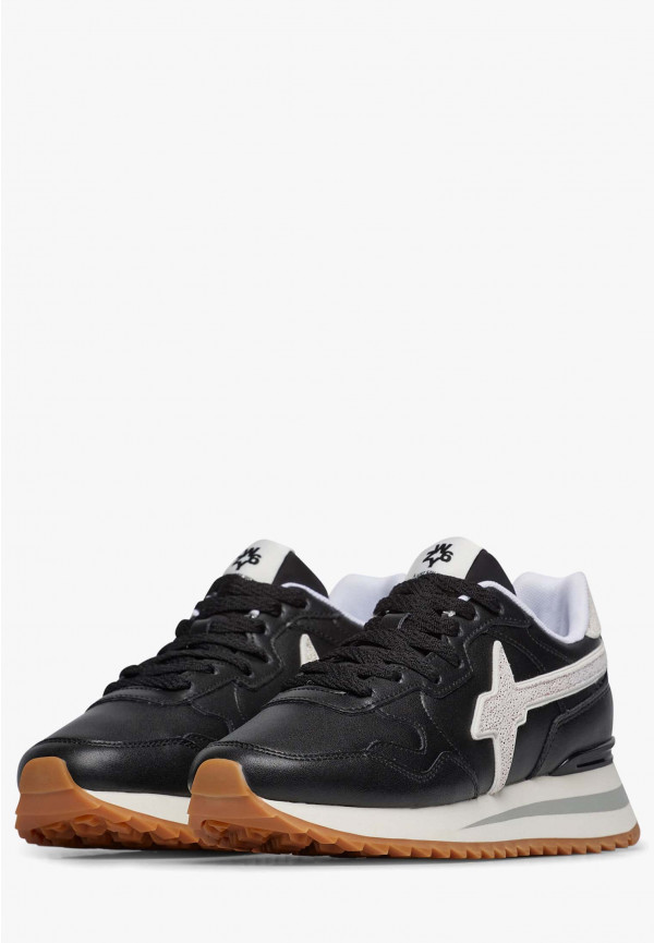 W6yz Sneakers in pelle Nero -YAK-W Sconto