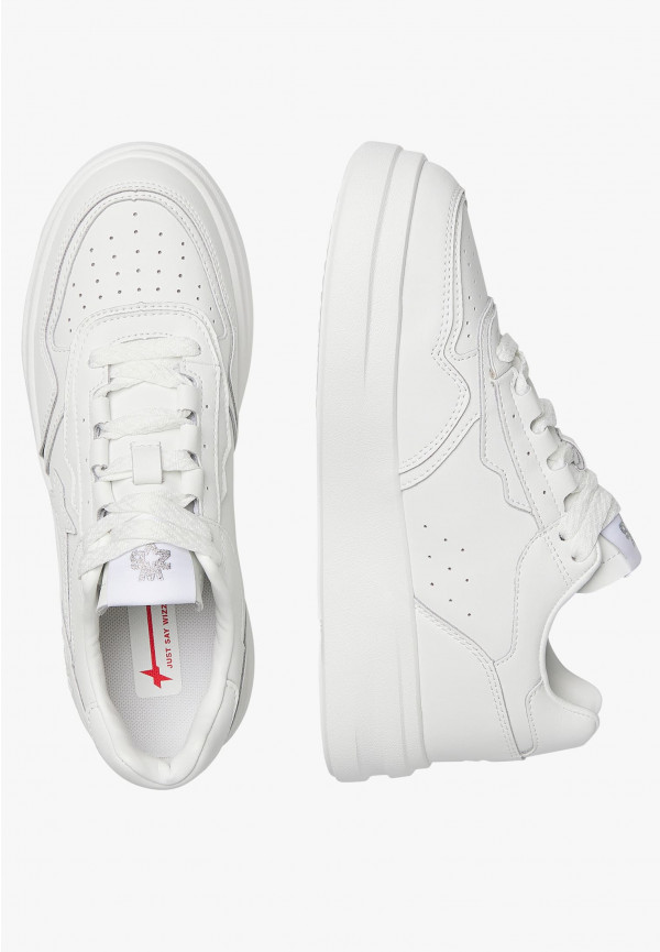 W6yz Sneakers in pelle Bianco ghiaccio -XENIA W Offerta Anniversario