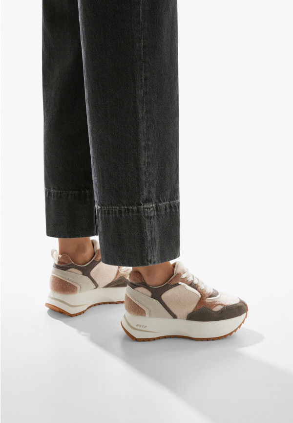 W6yz Sneakers in suede Beige -ANNY 2 W Qualità