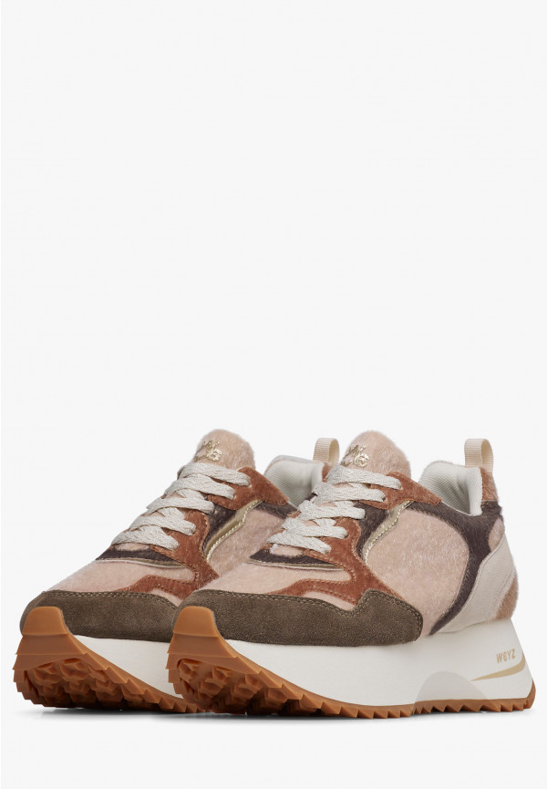 W6yz Sneakers in suede Beige -ANNY 2 W Qualità