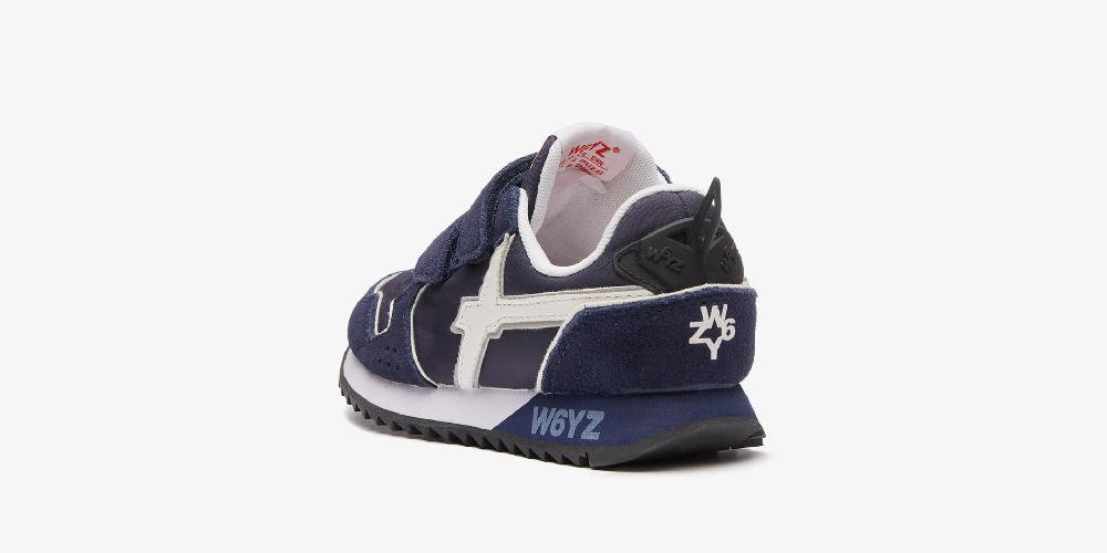 W6yz Sneakers con dettagli argentati Blu -JET VL-J Qualità Garantita
