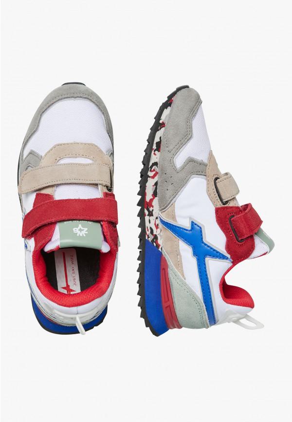 W6yz Sneakers in tessuto tecnico e suede Grigio -JET VL-J Negozi Online