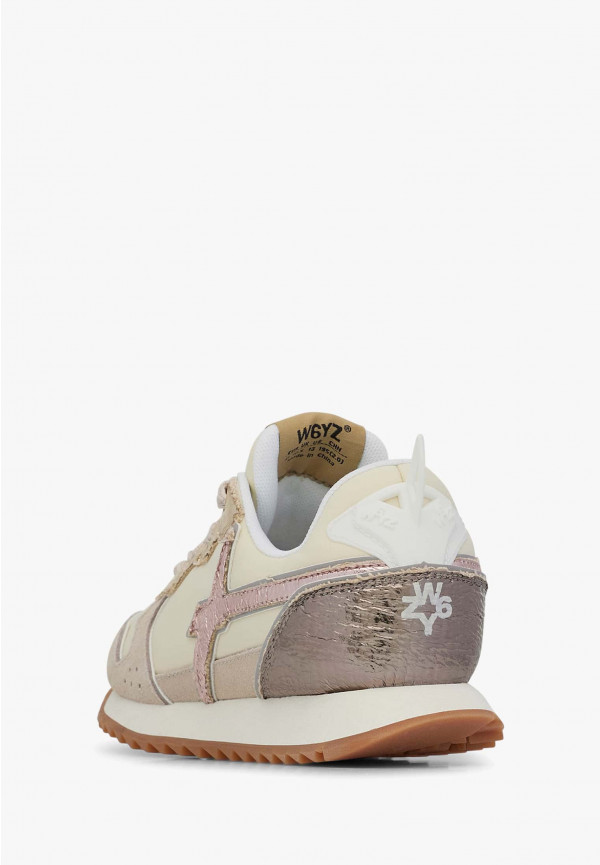 W6yz Sneakers in tessuto tecnico e suede Beige -JET-J Offerte stagionali