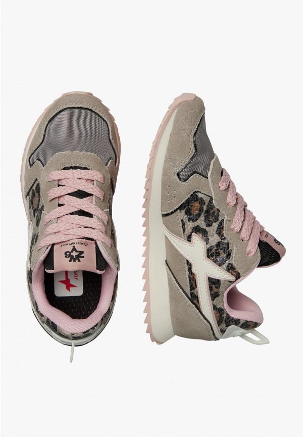 W6yz Sneakers in tessuto tecnico e suede Grigio -JET-J Affare Del Giorno