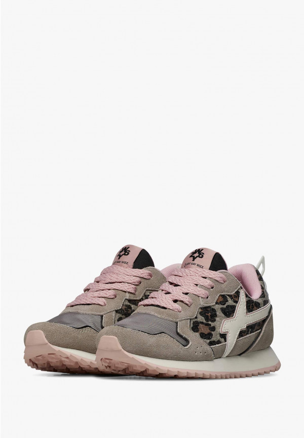 W6yz Sneakers in tessuto tecnico e suede Grigio -JET-J Affare Del Giorno