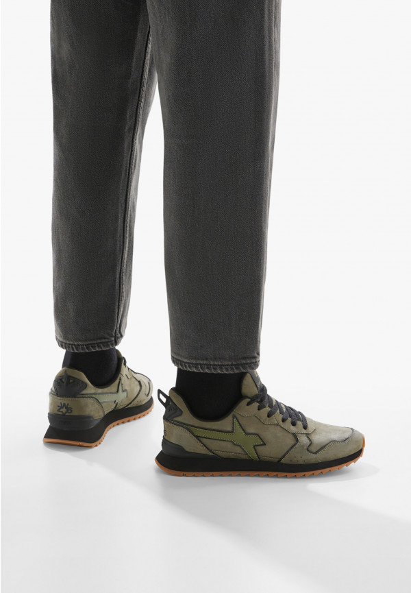 W6yz Sneakers in suede Militare -JET-M Hotsell