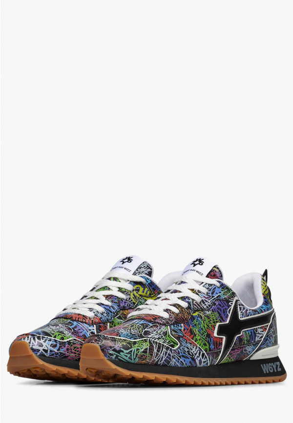 W6yz Sneakers in ecopelle Nero -JET-M Vendite Flash