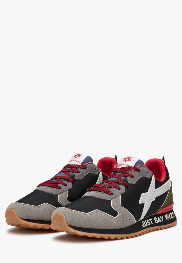 W6yz Sneakers in tessuto tecnico e suede Grigio -JET-M Italy