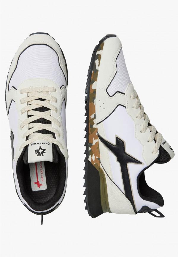 W6yz Sneakers in tessuto tecnico e suede Beige-Nero -JET-M Limitato a 3 giorni