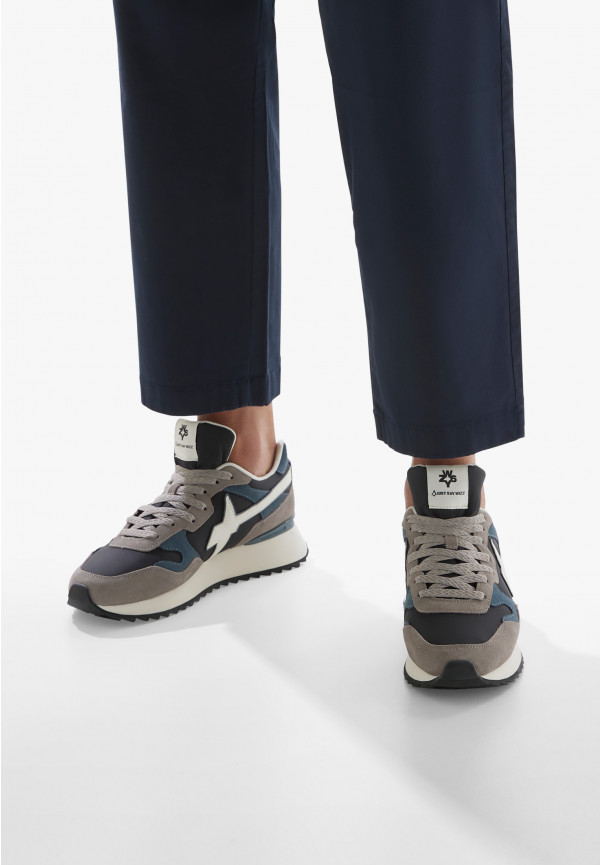 W6yz Sneakers in tessuto tecnico e suede Grigio -YAK-M Fino Al -60%