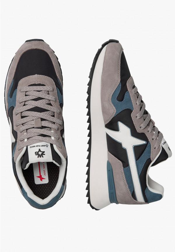 W6yz Sneakers in tessuto tecnico e suede Grigio -YAK-M Fino Al -60%