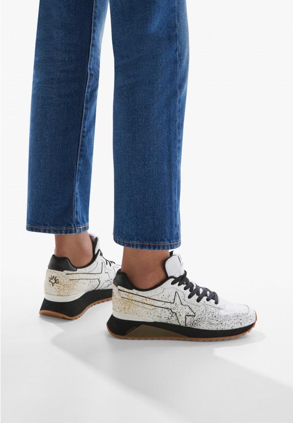 W6yz Sneakers in ecopelle Bianco -YAK-M Presa