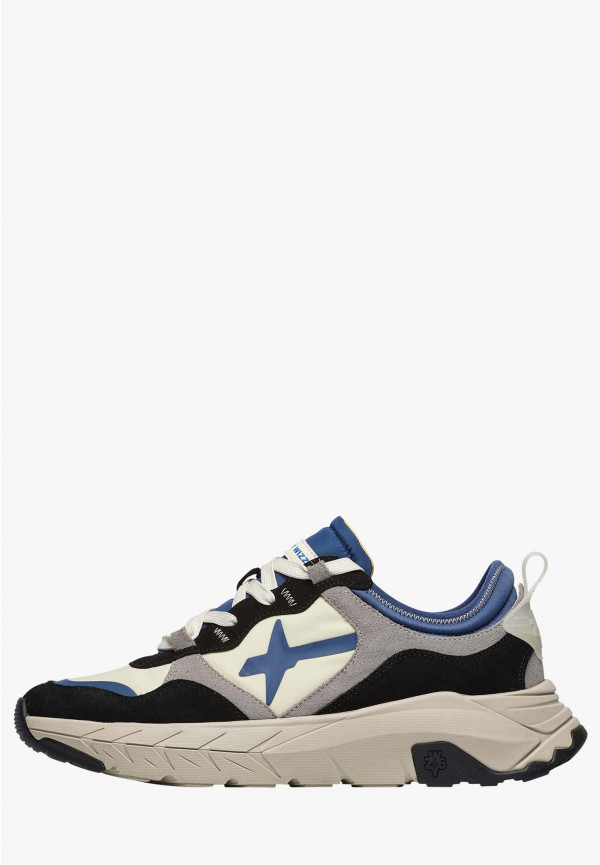 W6yz Sneakers in suede e tessuto tecnico Grigio -NEXT-M Saldi