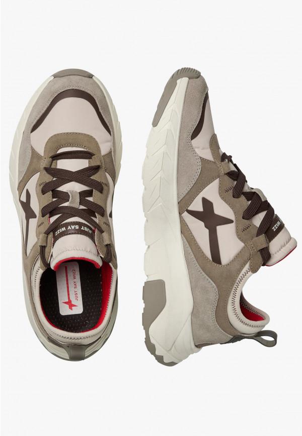W6yz Sneakers in suede e tessuto tecnico Tortora -NEXT-M Hotsell