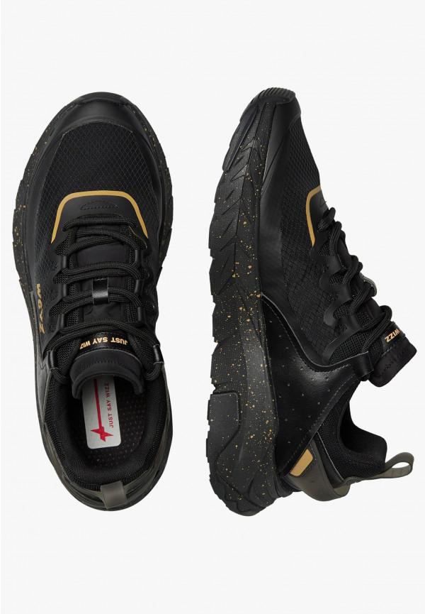W6yz Sneakers in ecopelle e tessuto tecnico Nero -WILL-M Vendita Calda