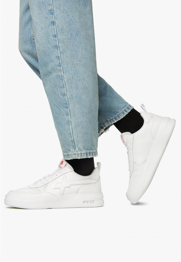 W6yz Sneakers in pelle Bianco -BOND-UNI Negozio