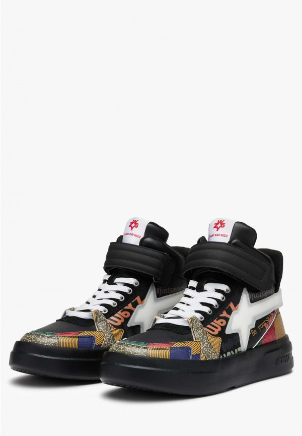 W6yz Sneakers alla caviglia in pelle Nero -Q-UNI Italy