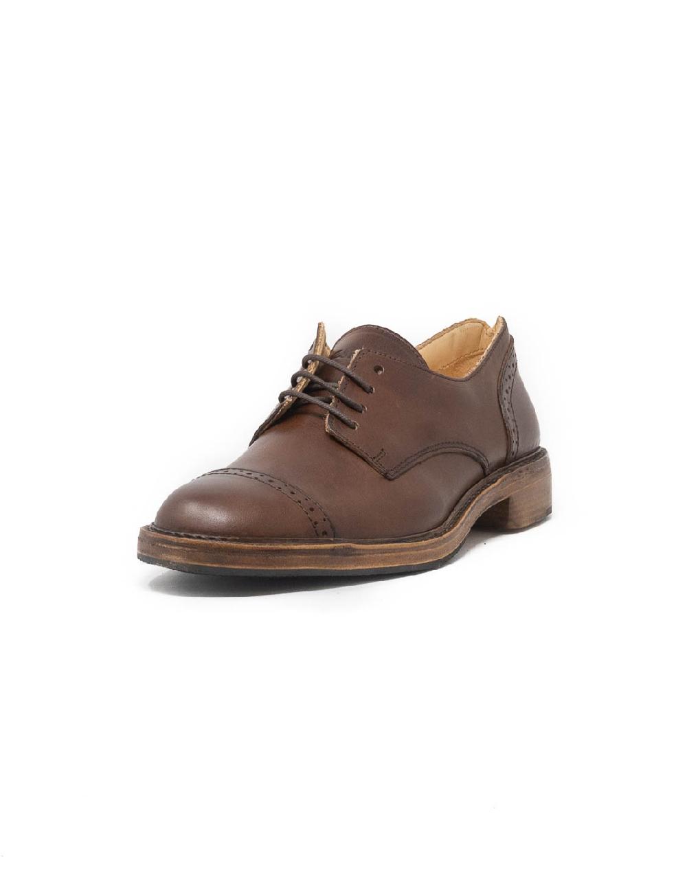 Wally Walker Astorflex – derby donna in pelle Gardflex brown Soddisfazione Garantita