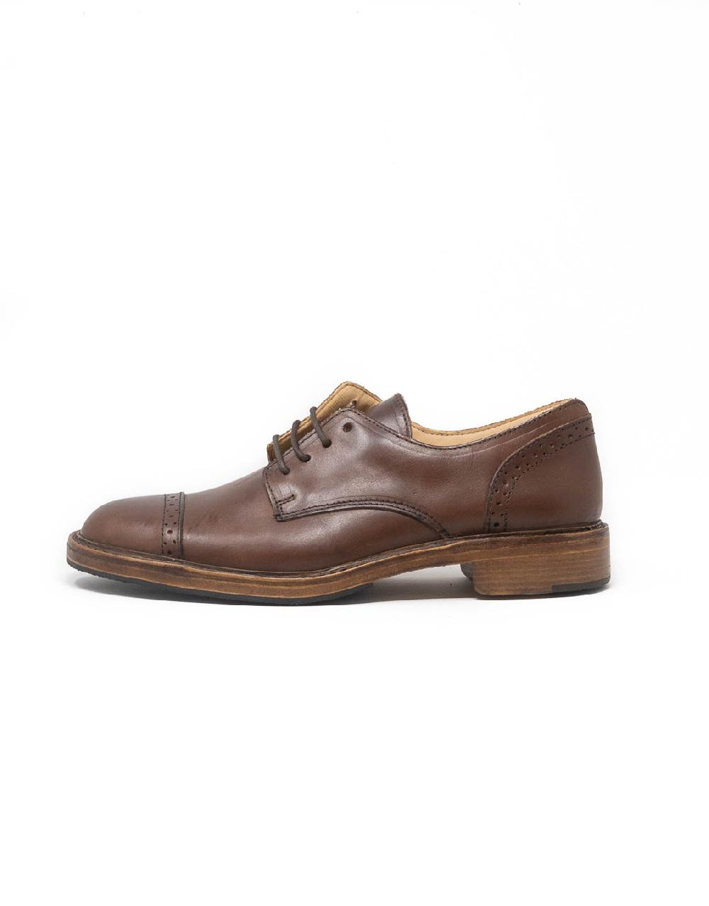 Wally Walker Astorflex – derby donna in pelle Gardflex brown Soddisfazione Garantita