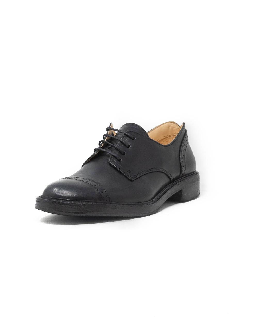 Wally Walker Astorflex – derby donna in pelle Gardflex nero Qualità Garantita