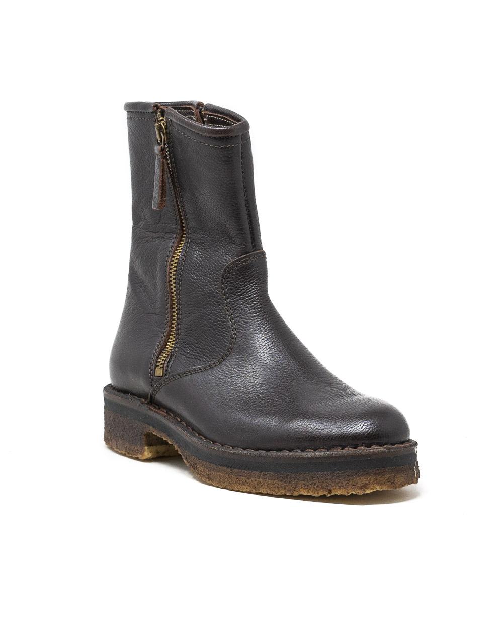 Wally Walker Astorflex – stivaletto donna doppia zip in pelle Zipflex ebano Shopping Online