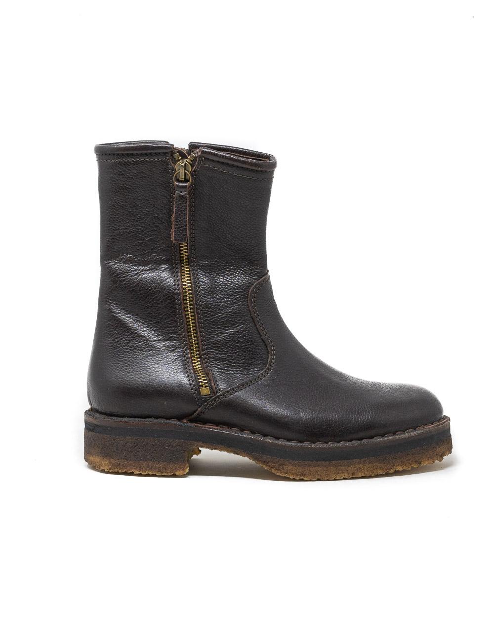 Wally Walker Astorflex – stivaletto donna doppia zip in pelle Zipflex ebano Shopping Online