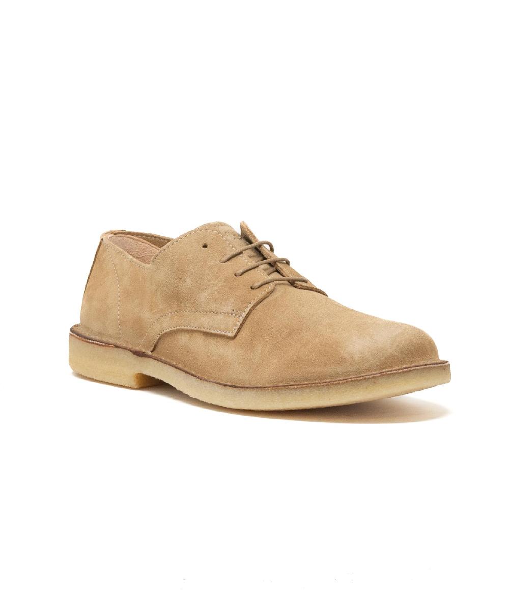 Wally Walker Astorflex – derby uomo in pelle scamosciata Coastflex cammello Saldi Di Fabbrica