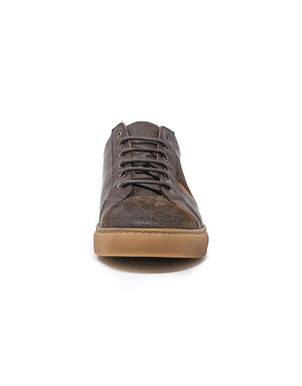 Wally Walker Wally Walker – sneaker in pelle e camoscio Royale dark chestnut Negozio