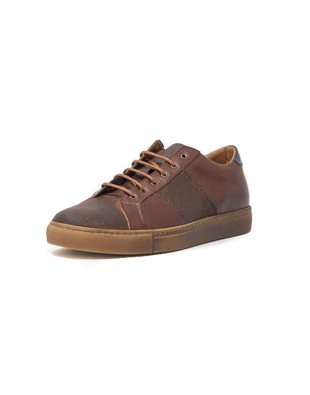 Wally Walker Wally Walker – sneaker in pelle e camoscio Royale ruggine In Saldo