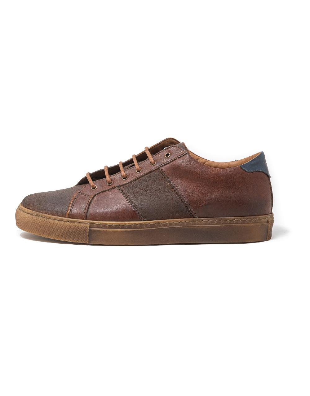 Wally Walker Wally Walker – sneaker in pelle e camoscio Royale ruggine In Saldo