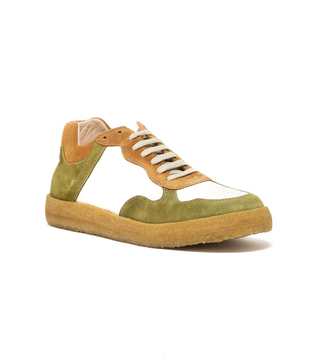 Wally Walker Astorflex – sneaker uomo in pelle e camoscio Tenniflex Assenzio Italia