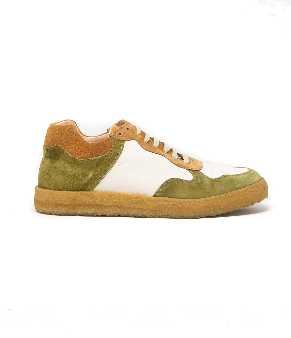 Wally Walker Astorflex – sneaker uomo in pelle e camoscio Tenniflex Assenzio Italia