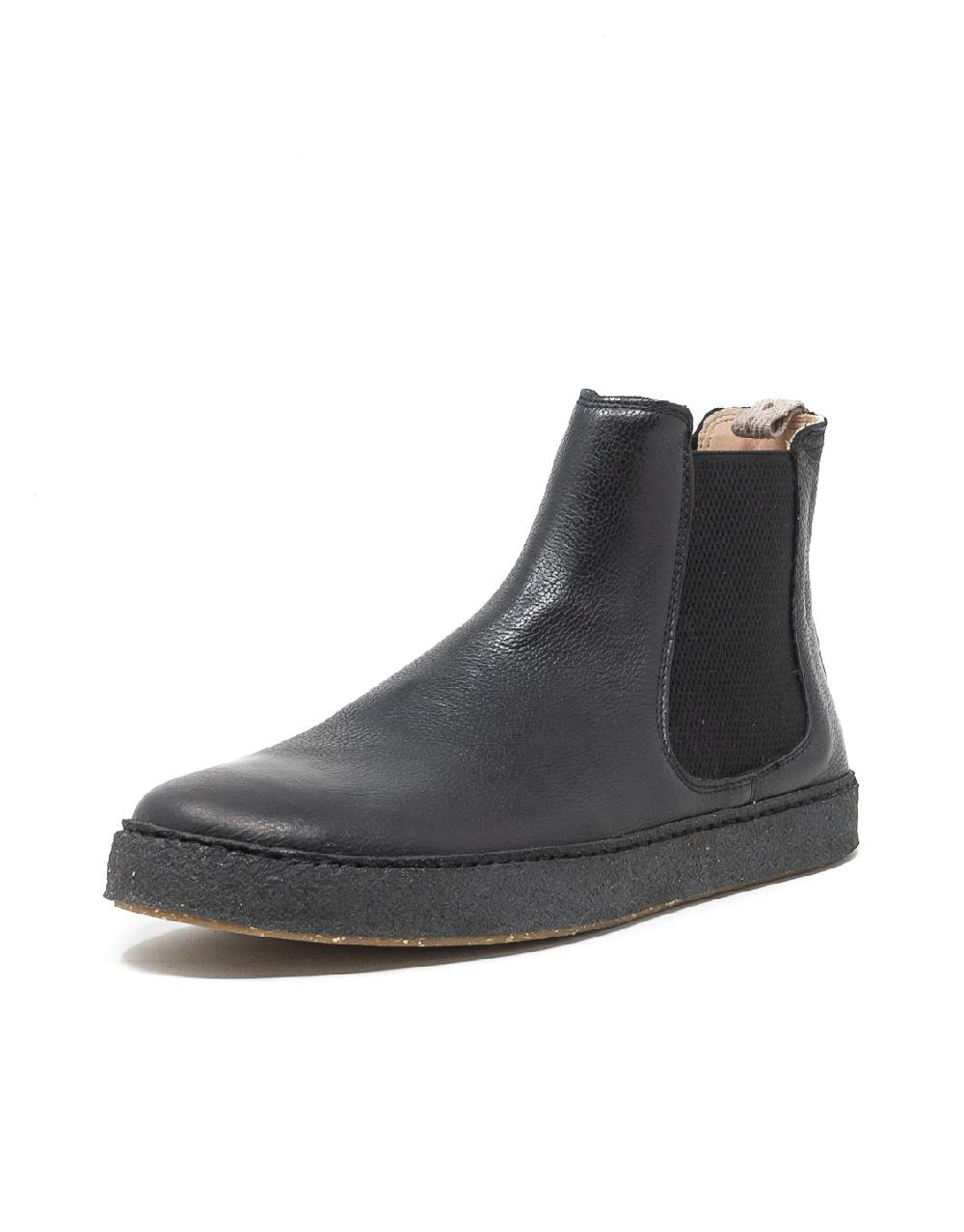 Wally Walker Astorflex – chelsea boot uomo in pelle Rolflex nero Promozione