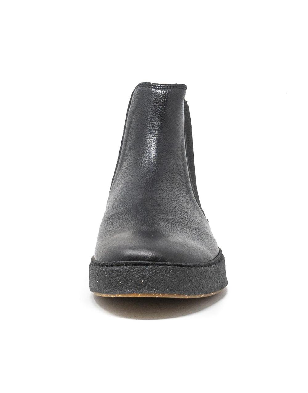 Wally Walker Astorflex – chelsea boot uomo in pelle Rolflex nero Promozione