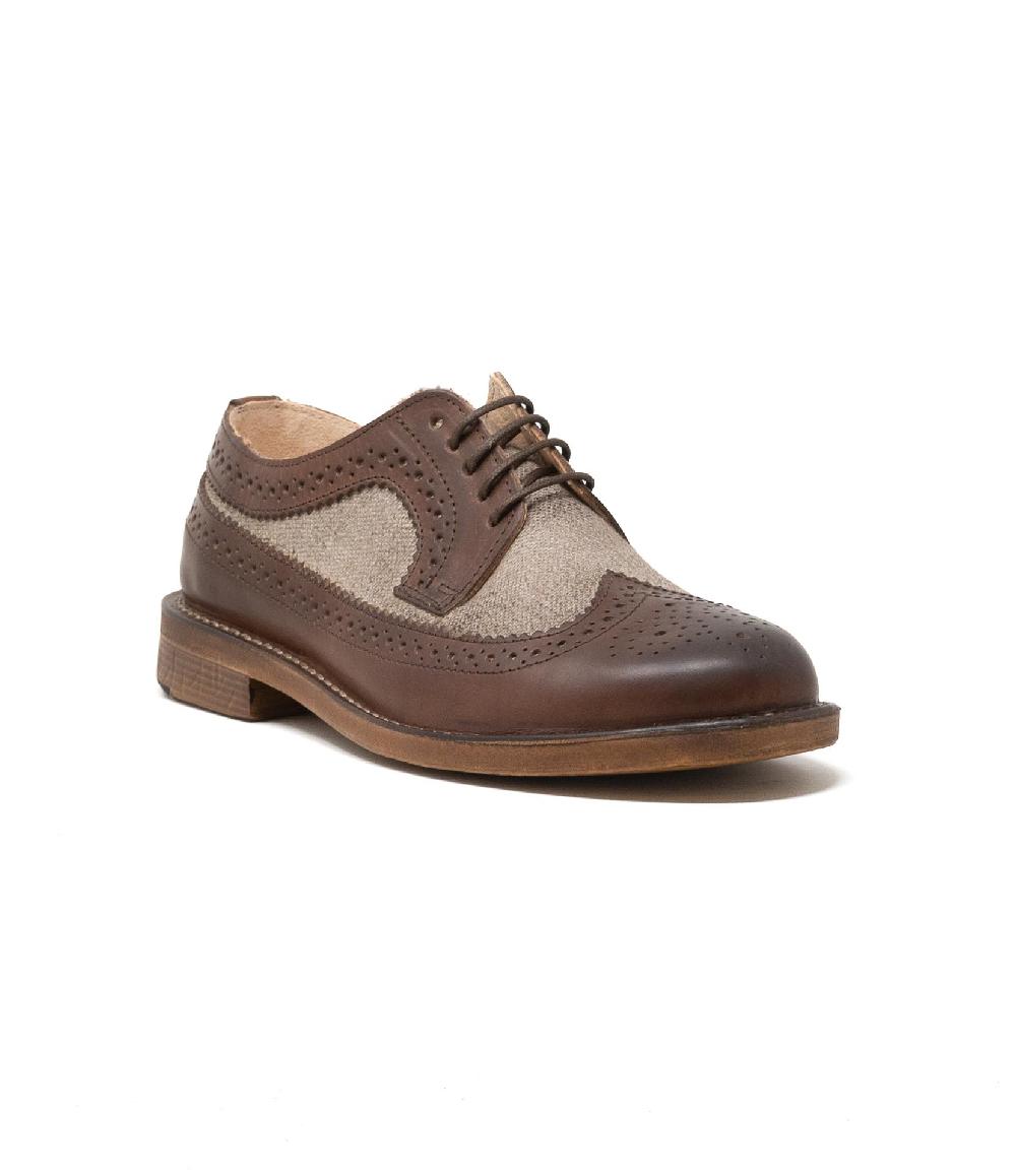 Wally Walker Astorflex – derby in pelle e tessuto Rondiflex sabbia b976 Spedizione Gratuita