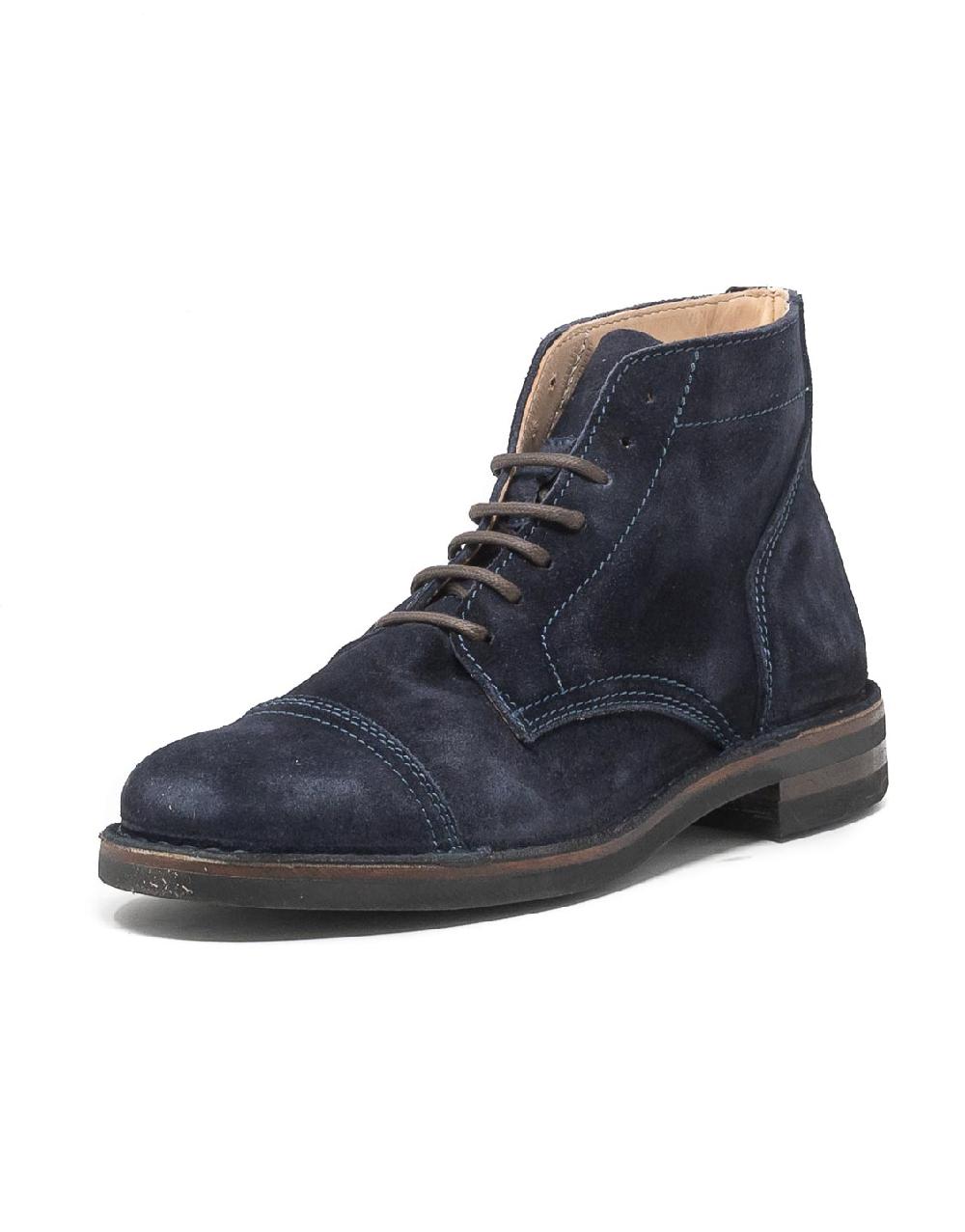 Wally Walker Astorflex – stivale mid uomo scamosciato Aldflex blu Consegna Veloce