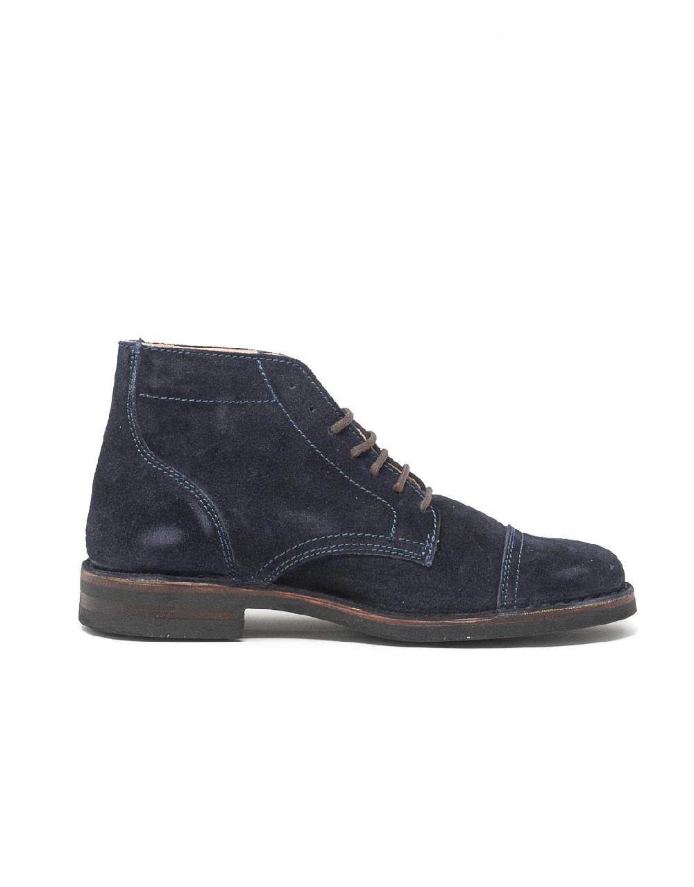Wally Walker Astorflex – stivale mid uomo scamosciato Aldflex blu Consegna Veloce