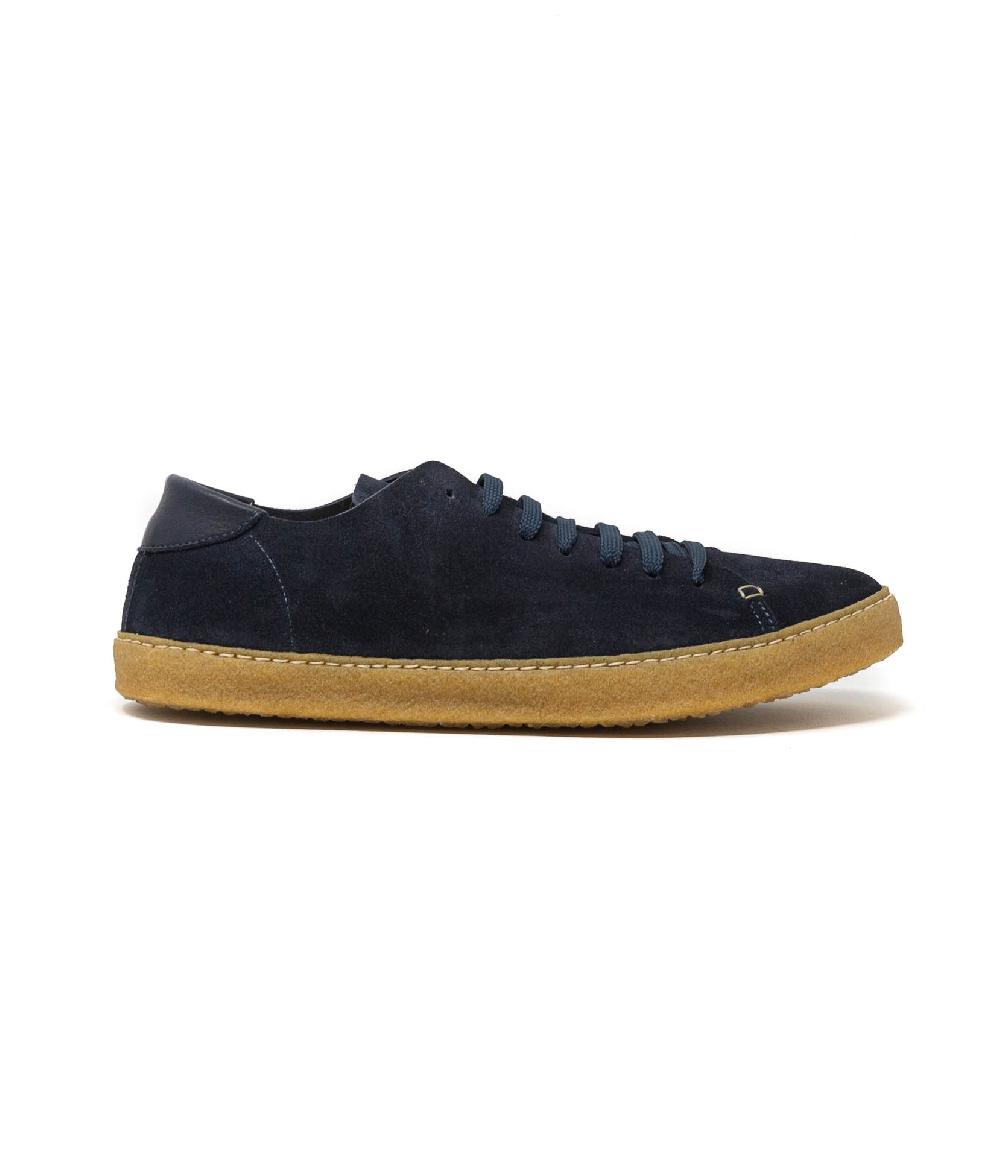 Wally Walker Astorflex – sneaker uomo in pelle scamosciata Softflex Blu Presa