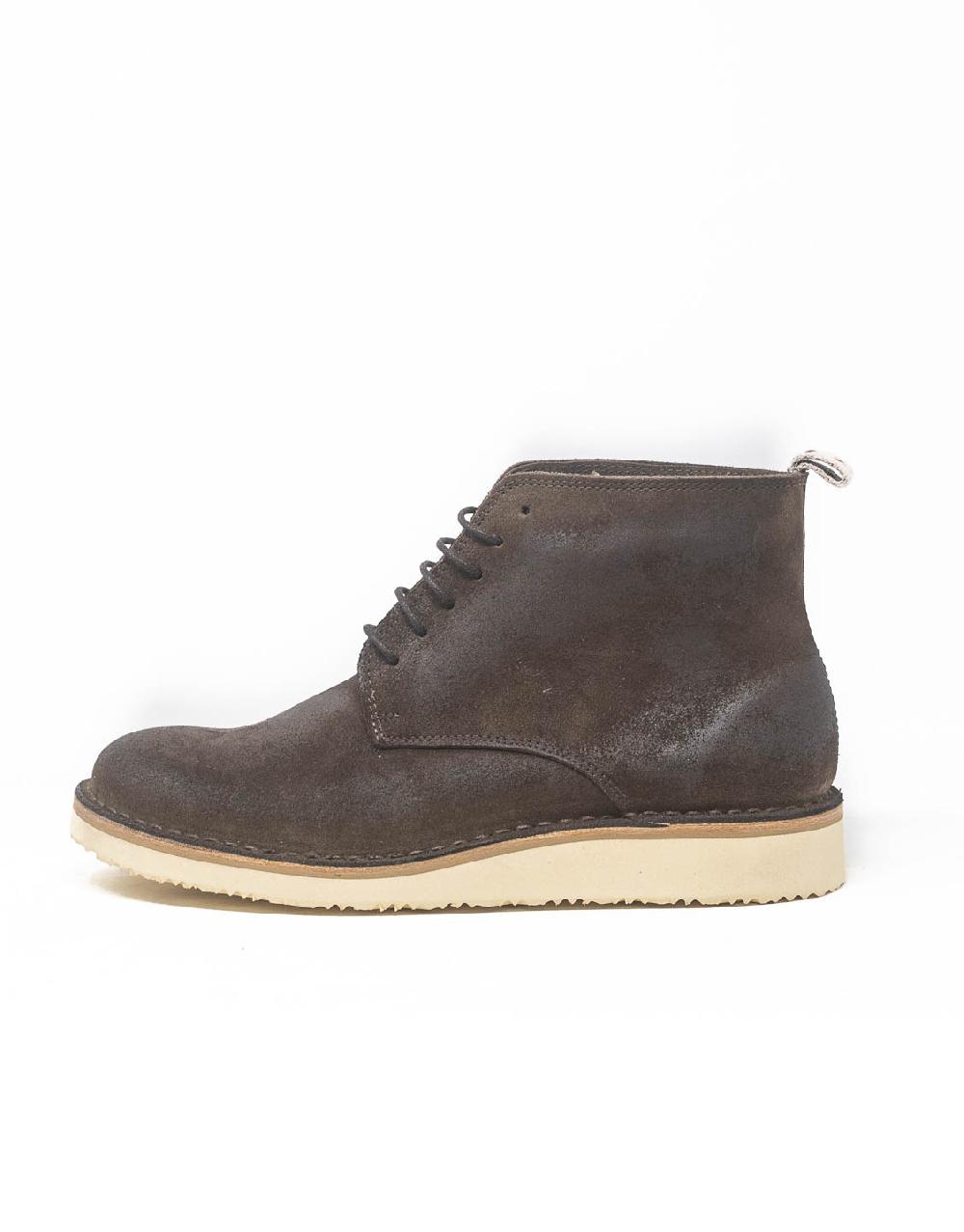 Wally Walker Astorflex – stivale uomo in pelle scamosciata Midflex Dark Chestnut Vendita Economica