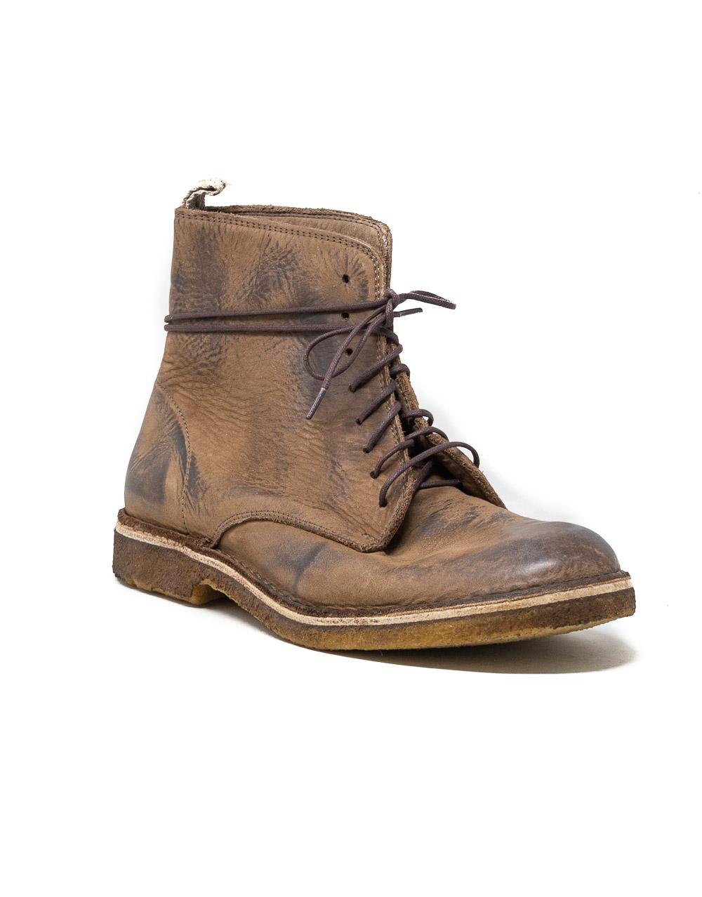 Wally Walker Astorflex – stivale uomo in pelle trattamento vintage Bootflex 1124 Ebano Nuova