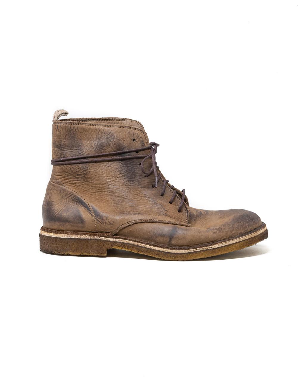 Wally Walker Astorflex – stivale uomo in pelle trattamento vintage Bootflex 1124 Ebano Nuova