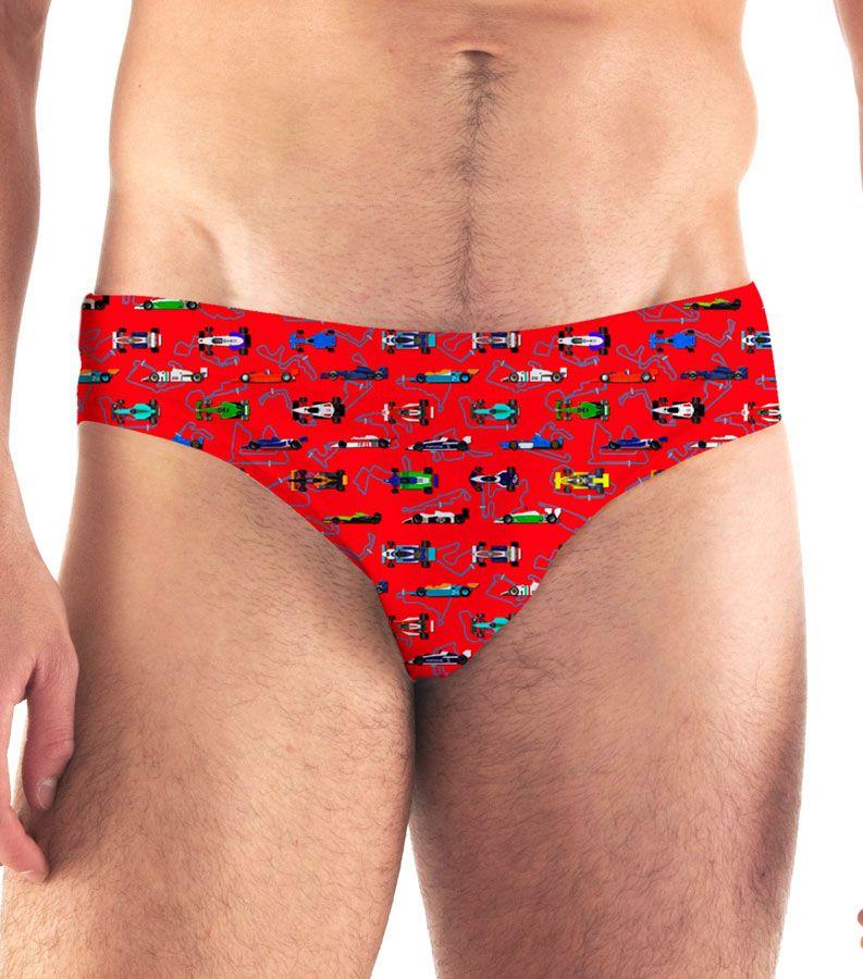 Zeybra SLIP UOMO FORMULA 1 RED RACE In Saldo