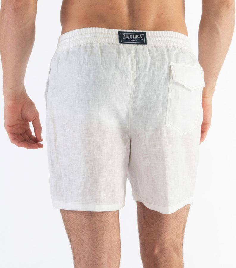 Zeybra COSTUME UOMO LINO BIANCO Soddisfazione Garantita
