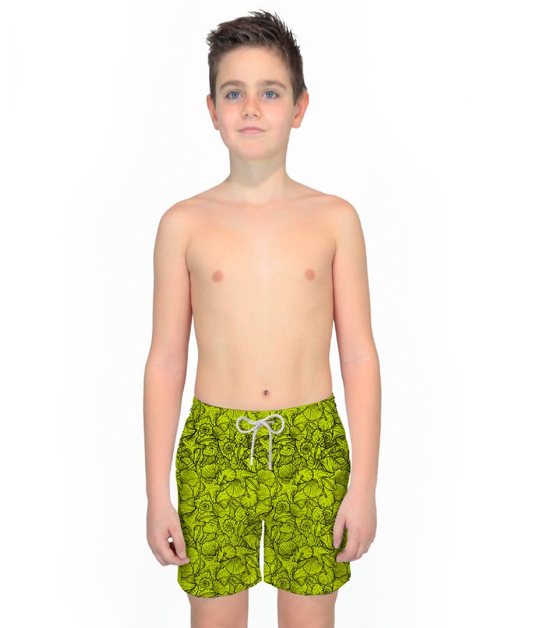 Zeybra COSTUME BAMBINO FLUO PRINT GIALLO FLUO Economico