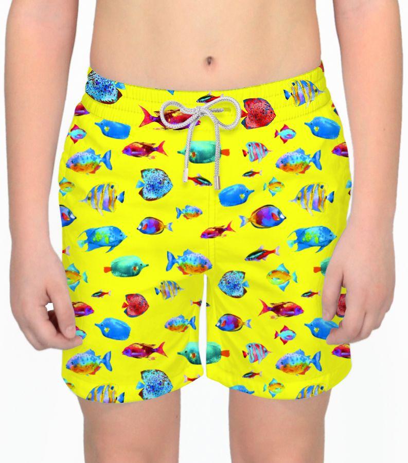 Zeybra COSTUME BAMBINO PESCI GIALLO FLUO Vendita Economica