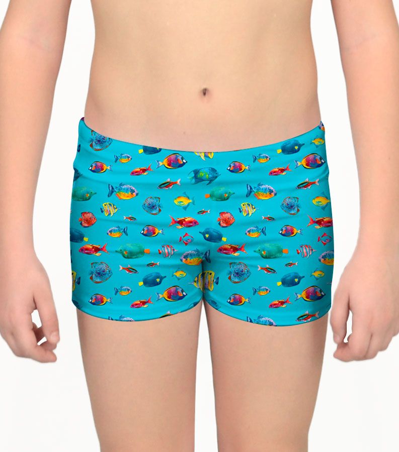 Zeybra PARIGAMBA BAMBINO PESCI HAWAII Nuovo