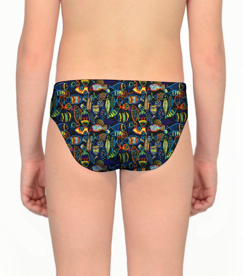 Zeybra SLIP BAMBINO PESCI CRAYON NERO Acquista Ora