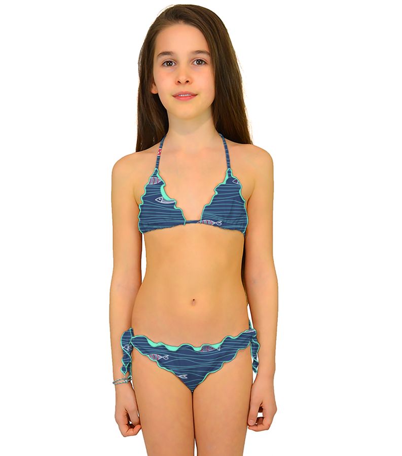 Zeybra SLIP BAMBINA ARRICCIATO SARDINE NAZIONALE In Vendita